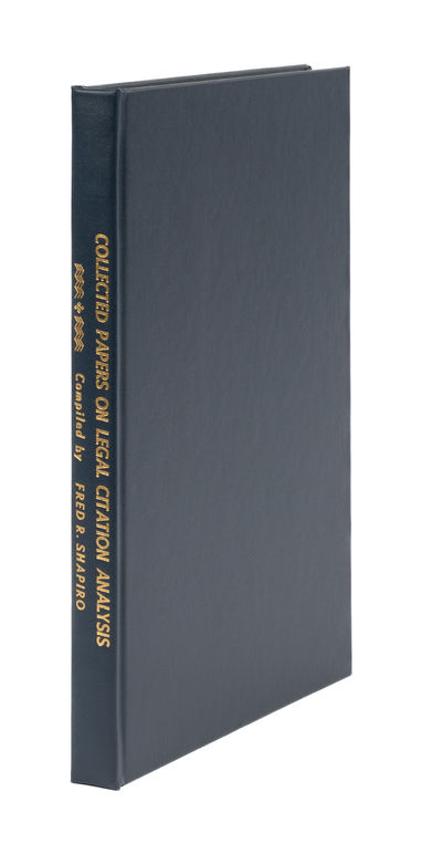Collected Papers on Legal Citation Analysis. Rothman, 2001