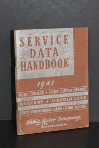 1941 Ford, Mercury, Lincoln Service Data Handbook de Service Department- Ford Motor Company - 1941