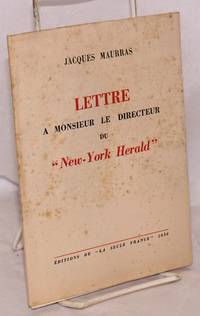 image of Lettre a Monsieur le Directeur du