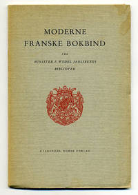 Moderne franske bokbind fra minister F. Wedel…