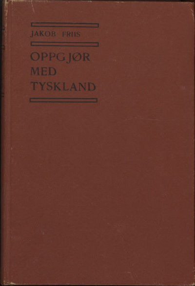 Oppgjør med Tyskland. og med vestmaktene