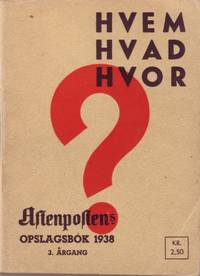 Hvem Hva Hvor 1938