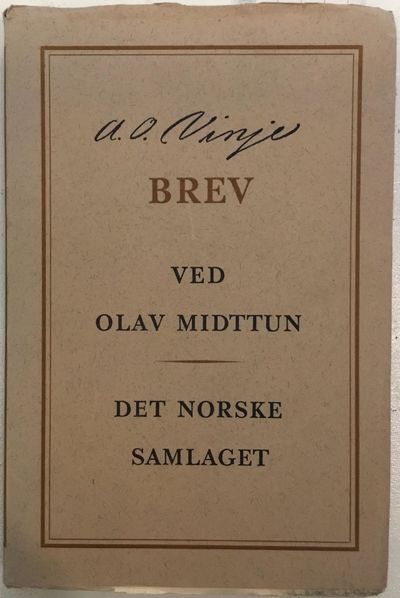 A. O. Brev. Ved Olav Midttun
