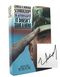 IT DOESN&#039;T TAKE A HERO Signed 1st by Norman Schwarzkopf - 1992