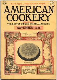 image of A Vintage Issue of the American Cookery Magazine for November 1935
