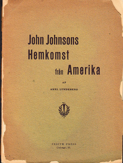 John Johnsons hemkomst från Amerika.