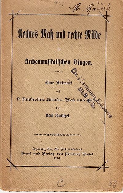 Rechtes Mass und rechte Milde in…