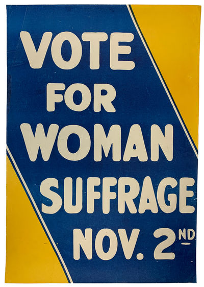 Woman's Suffrage failed in all three states that held suffrage referenda on November 2, 1915: New Yo...