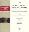 The Cyclopedic Law Dictionary Comprising the Terms and Phrases of..