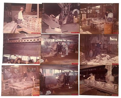 California Ironworks and Machine Shop Labor Before Deindustrialization, 17 Work Photographs with captions