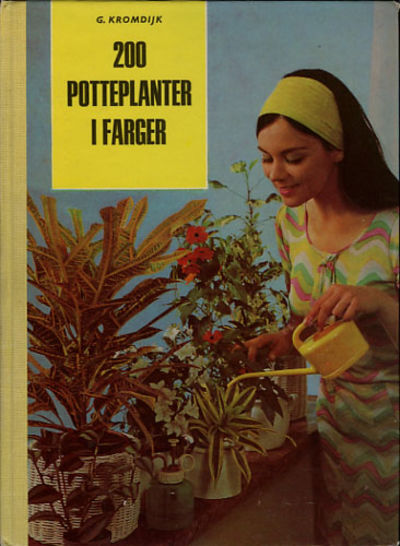 200 potteplanter i farger.