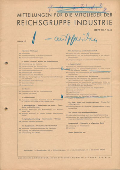 MITTEILUNGEN FÜR DIE MITGLIEDER DER REICHSGRUPPE…