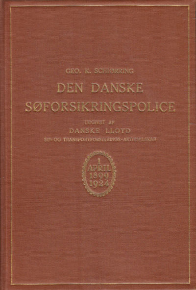 Den danske søforsikringspolice.
