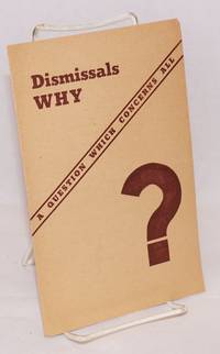 image of Dismissals why? A question which concerns all ... Mass meeting in Stuyvesant High School