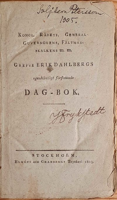 Kongl. Rådets, General Guvernörens,…