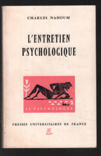 image of L'entretien psychologique