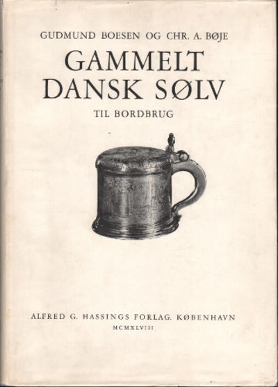 GAMMELT DANSK SØLV TIL BORDBRUG.