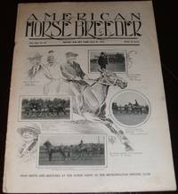 cover of Vintage Issue of the American Horse Breeder Magazine for May 22, 1912