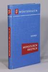 Mongolisch-Deutsches worterbuch