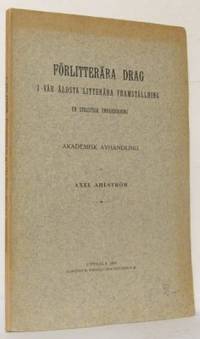 Förlitterära drag i vår äldsta litterära…