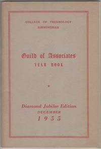 image of Guild of Associates Year Book Diamond Jubilee Edition December 1955