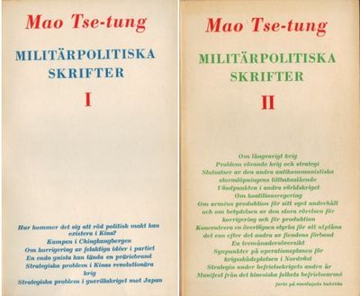 Militärpolitiska skrifter. 1-II.