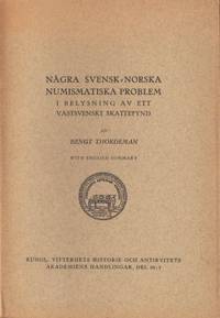 Några svensk-norska numismatiska problem i…