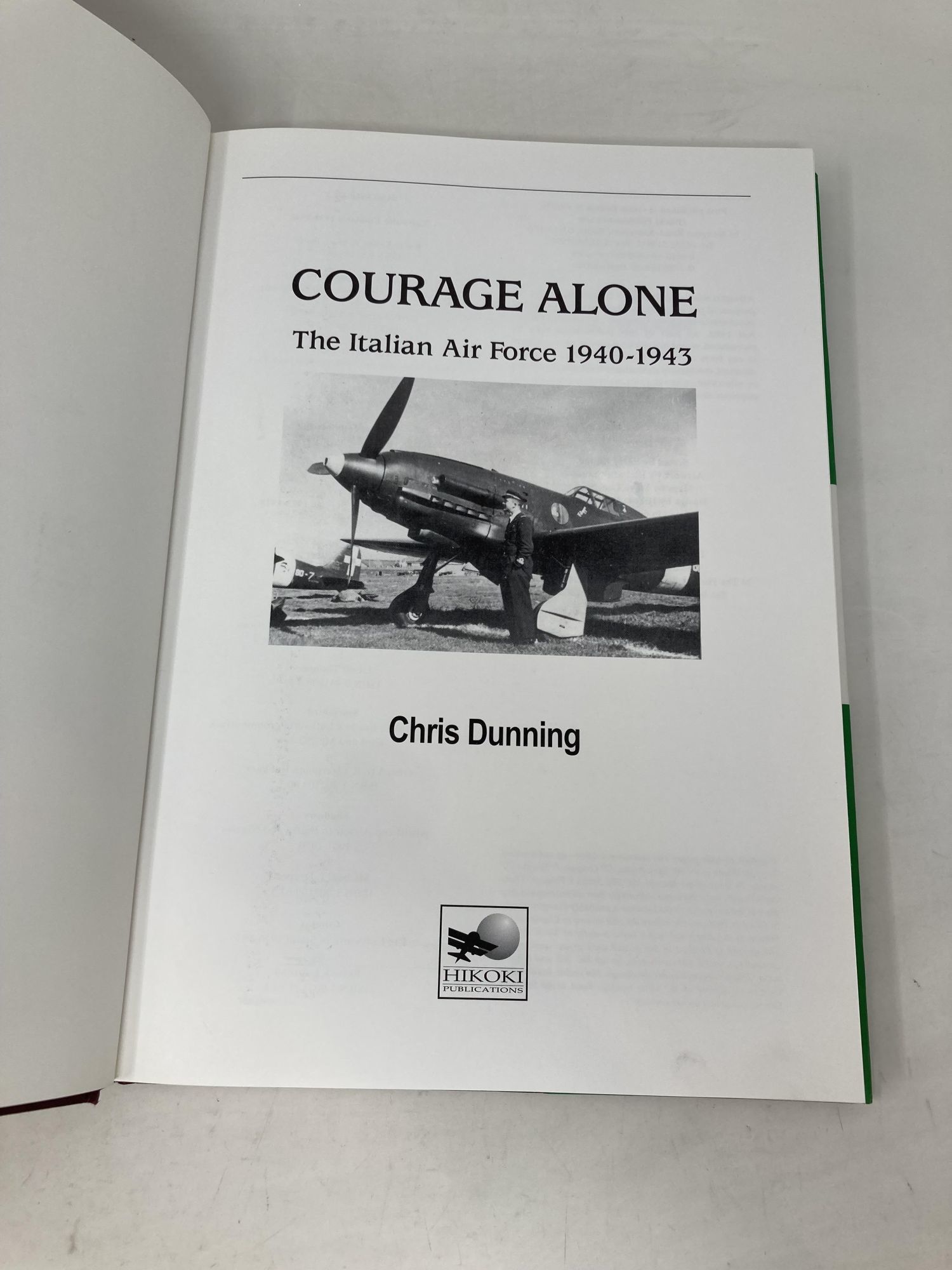 Courage AloneThe Italian Airforce 1940