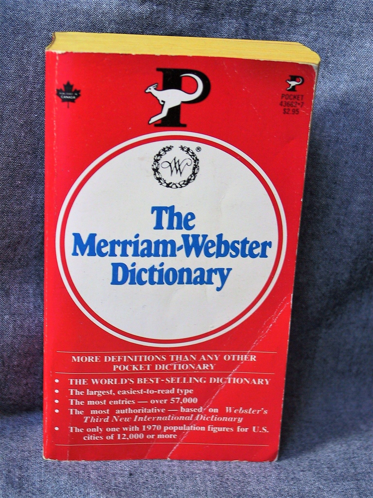 Merriam-Webster Dictionary, The by G c merriam | Paperback 