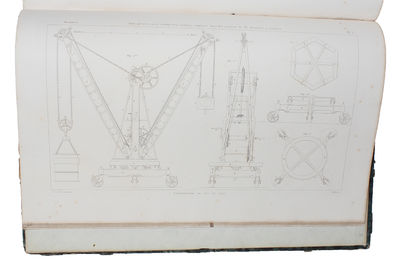 Application Générale du Fer, de la Fonte, de la Tôle et des Poteries dans les Constructions Civiles, Industrielles et Militaires, dans celles des Ponts Fixes ou Suspendus, des Chemin de Fer, des Ecluses et Digues a la Mer, etc. etc. 2 vols. (Vol. 1... (photo 4)