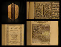 De republica Anglorum: The maner of gouernement or policie of the realme of England, compiled by the Honorable Sir Thomas Smyth Knight, Doctor of both the lawes, and one of the principal secretaries vnto the two most worthy princes, King Edward the sixt, and Queene Elizabeth. Seene and allowed by Thomas SMITH - Hardcover - 1584 - from Schilb Antiquarian Rare Books (SKU: 10358)
