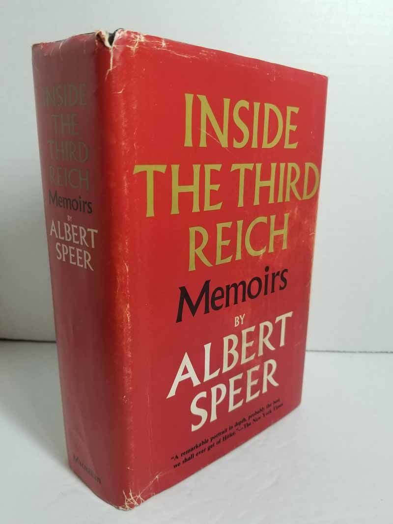 Inside the Third Reich by Albert Speer Hardcover Book Club Edition 1971 from Hammonds