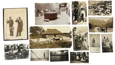 Mexican Rural Labor, Domestic Service, and Port Development During the Revolution and Oil Boom, 13 Photographs, 1910-1920