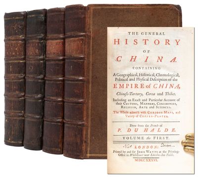The General History of China Containing a Geographical, Historical, Chronological, Political, and Physical Description of the Empire of China, Chinese-Tartary, Corea, and Thibet