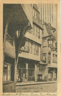 Germany – Frankfurt a. M. Hinter dem Lamchen, kum mohrenkopf used Postcard