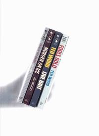 image of FOUR VOLUMES Reid Bennett series: Dead in the Water; Murder on Ice; Live Bait; Fool's Gold -book 1, 2, 3, 4 of the Series -by Ted Wood - ALL Signed and Inscribed