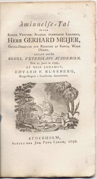 Åminnelse-tal öfver kongl. Vetensk. academ.…