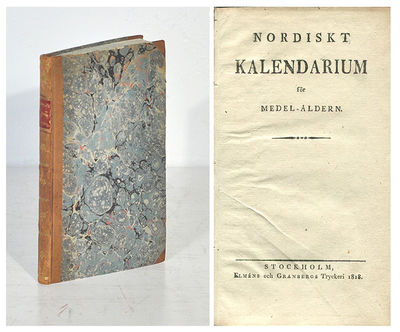 Nordiskt kalendarium för medel-åldern.