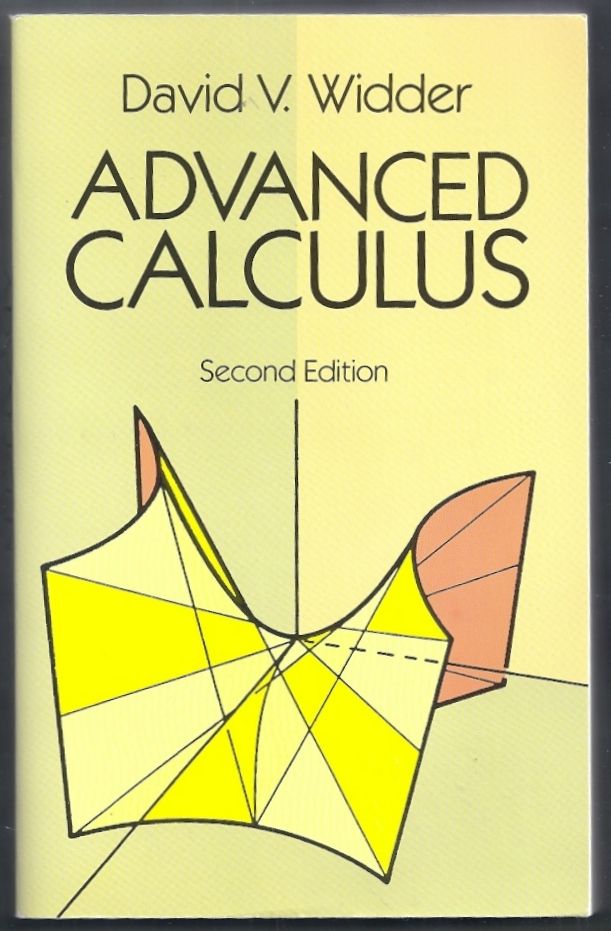 advanced calculus david v.widder