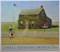 Lowell Herrero's America 1986 (Publisher's Promotional Poster) by Lowell Herrero - Signed First Edition - 1986 - from Dale Steffey Books (SKU: 008810)