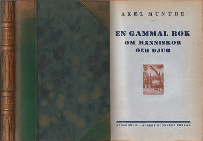 EN GAMMAL BOK OM MÄNNISKOR OCH DJUR.