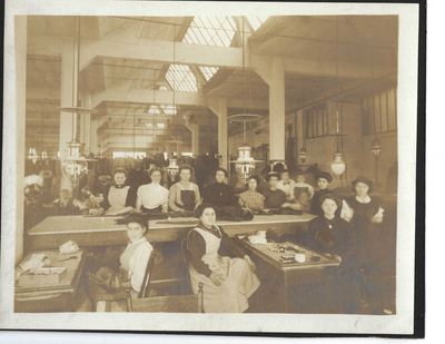 Vintage Photograph of Women Seamstresses and Tailors 1890