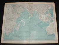 image of Map of the Indian Ocean from the 1920 Times Survey Atlas (Plate 54) including currents and shipping routes