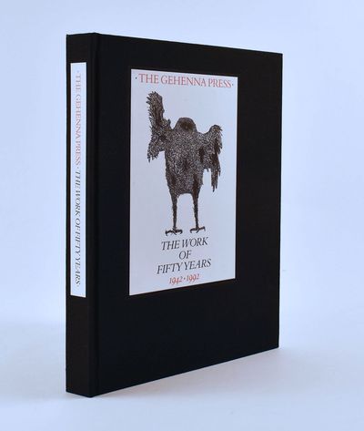 The Bridwell Library & The Gehenna Press, 1992. Printed by the Oxbow Press, Amherst, Mass. Hardcover...