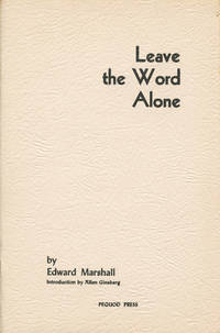 Leave the Word Alone by Edward Marshall - First printing - 1979 - from Passages Bookshop (SKU: 4117)