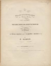 Episode de la Vie d'un artiste de Hector Berlioz. Marche du Supplice pour Le Piano à deux mains. Pr. 14 Gr. à quatre mains Pr. 1/3 Thlr