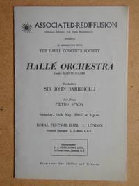 Halle Orchestra. Concert Programme.