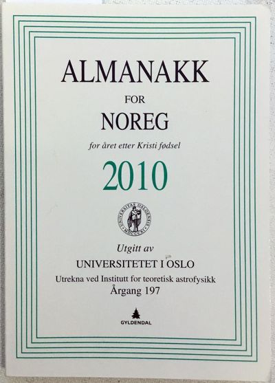 For året etter Kristi Fødsel 2010. Utrekna ved…