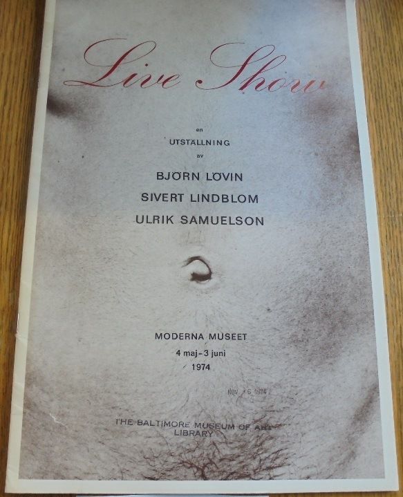 Live Show: en utställning av Björn Lövin, Sivert L