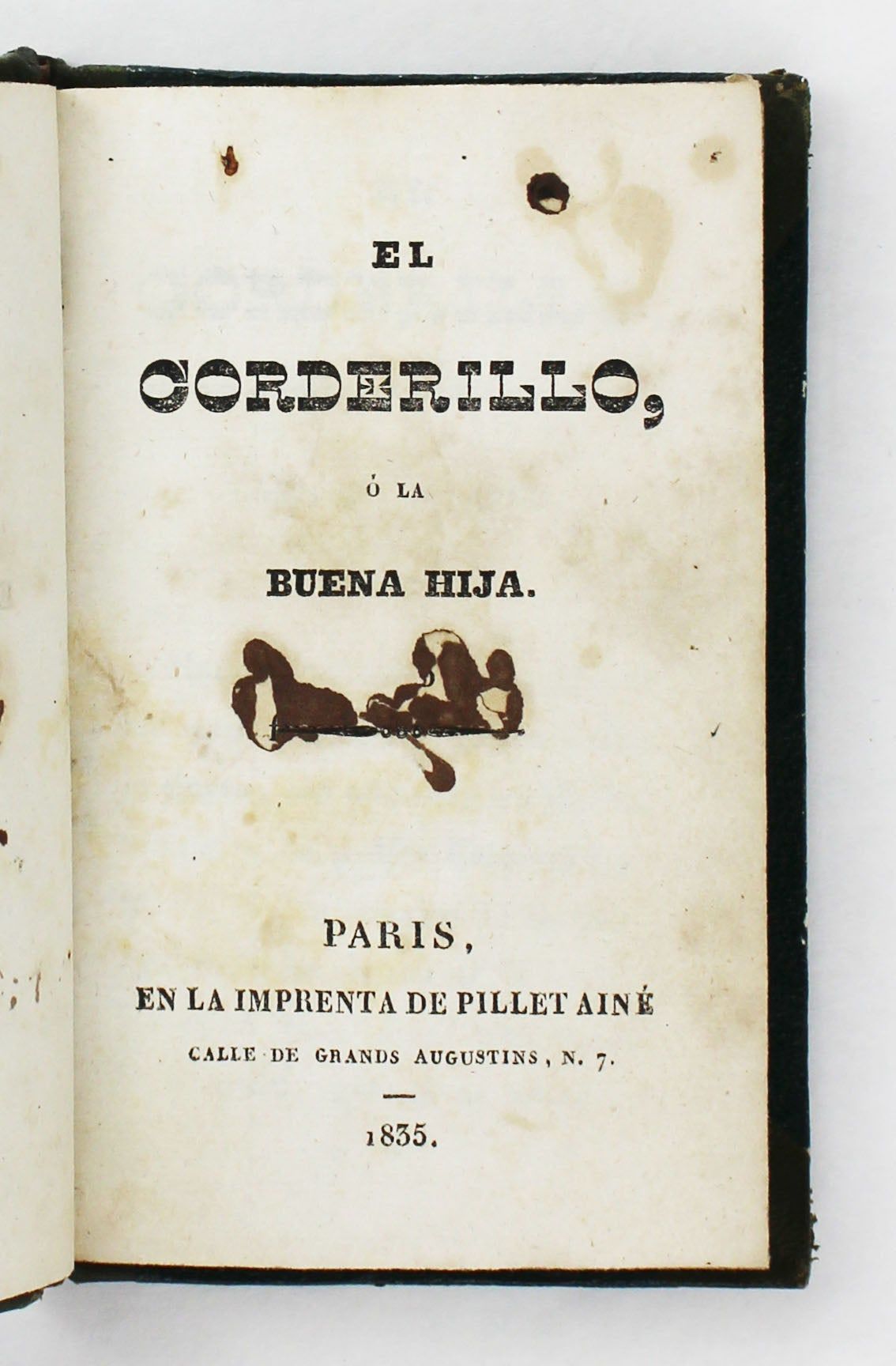 El Cordillero, o la Buena Hija